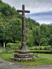 Croix du pont Saint-Martin, Saint-Christophe-sur-Guiers, Isère.