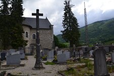 Croix du cimetière de Saint-Thibaud-de-Couz, Savoie.