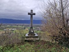 Croix du chemin du Belvédère, Tullins-Fures, Isère.