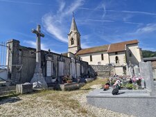 Croix de Saint-Nicolas-de-Macherin, Isère.