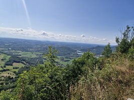 Merveilleuse confluence Guiers/Rhône.