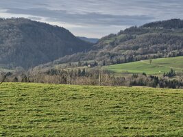 l'entrée des gorges de Chailles.