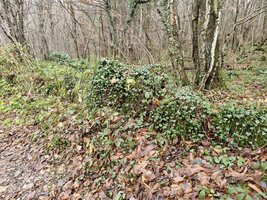 Muret de bord de chemin...