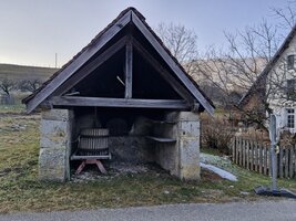 Four à pain du hameau de Gérentière.