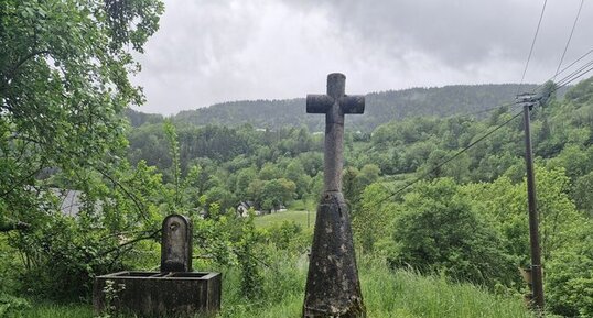 Croix des Perrets, Entremont-le-Vieux, Savoie.