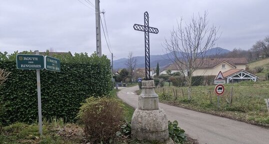 Croix des Rivoires, Vourey, Isère.